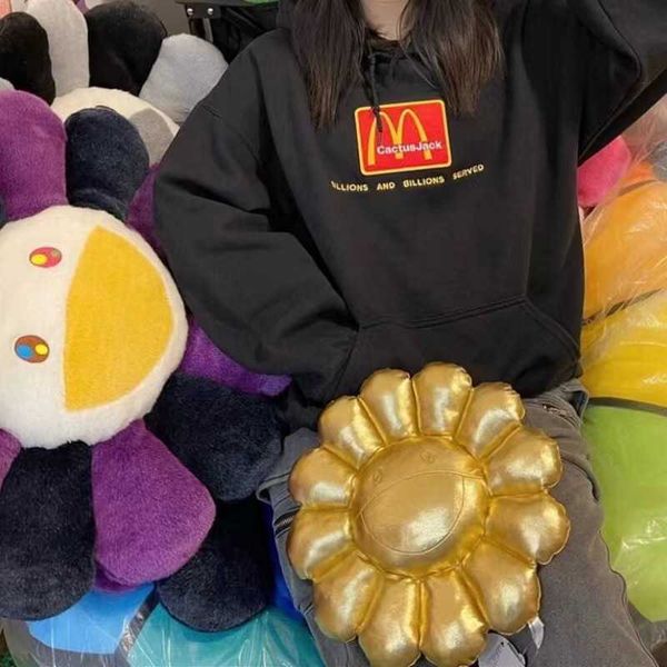 

hoodies sweatshirts traviss scotts designer letter branded m record foam printed hoodie ts high hip hop fashion men women loose couple hoode, Black