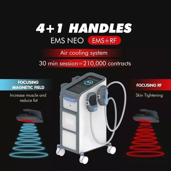 

emslim neo 4 handles with rf hi-emt body sculpting machine electromagnetic building muscle stimulator machine