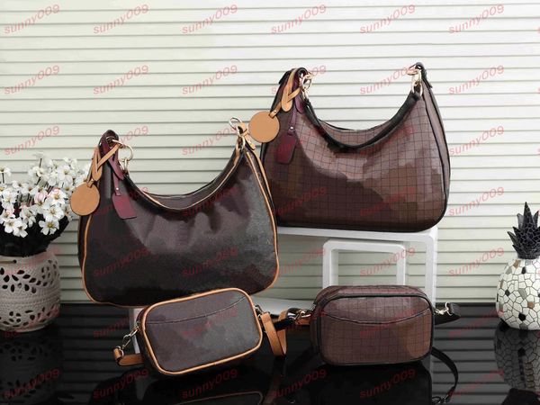 

designer handbag luxury tote bag purses small fanny pack high-capacity handbags sling bag women cross body bags old flower coffee grid style