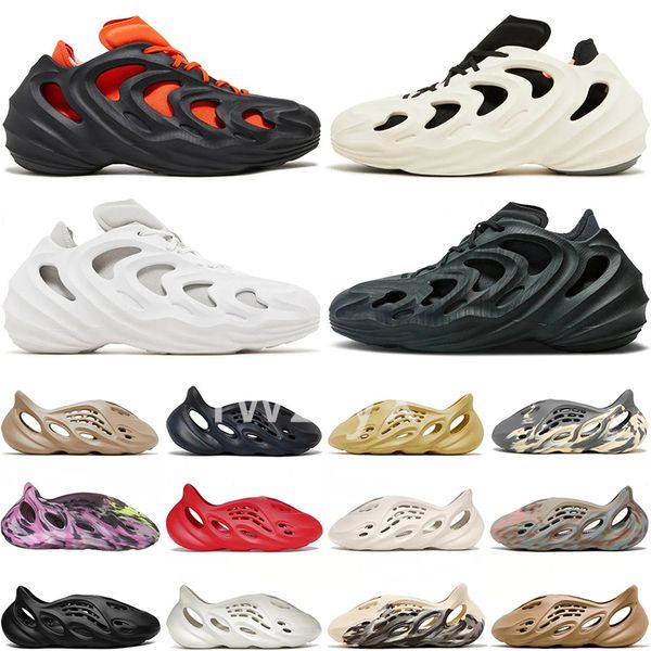 

designer ifom q sandals slides foam slippers men women platform black orange carbon wonder white grey shock absorption and abrasion resistan