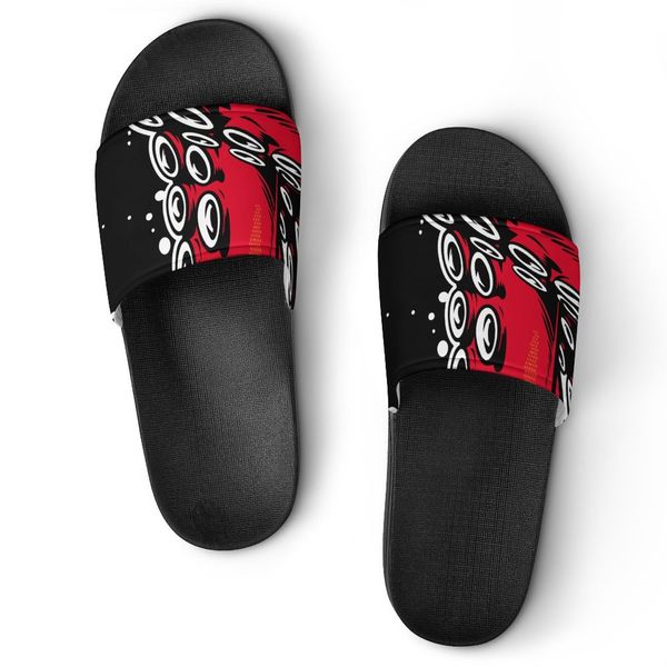 

diy custom shoes provide pictures to support triple black customization slippers sandals mens womens sixteen