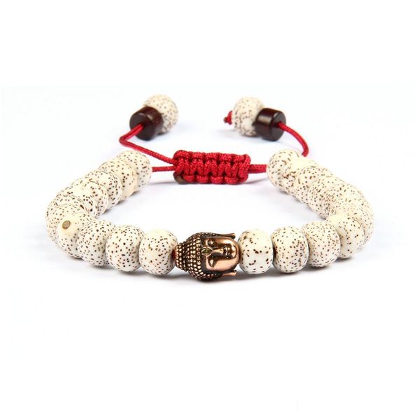 

charm bracelets religious jewelry wholesale 10pcs/lot xingyue bodhi seed beads buddhist prayer yoga meditation cz buddha rame dhmmk, Golden;silver
