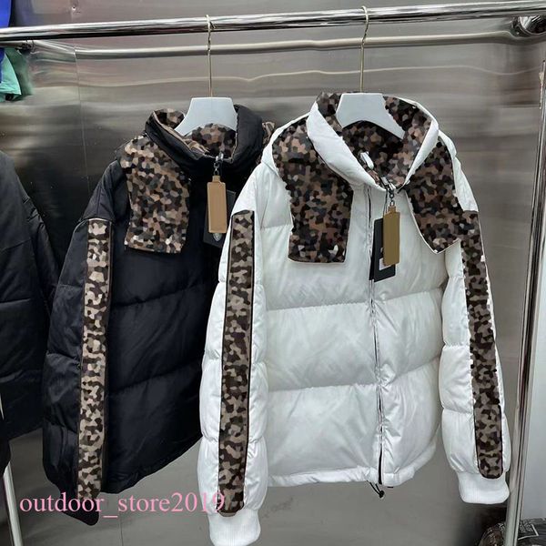 

2022 down jacket parka coat mens winter hooded waterproof thick jackets bread men's women's couple coat european, Red