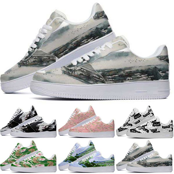 

designer custom shoes casual shoe men women hand painted anime fashion mens trainers sports sneakers color10