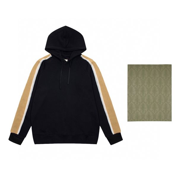 

hoodie luxury designer mens womens fashion street wear pullover sweatshirt loose hoodie jogger clothing, Black