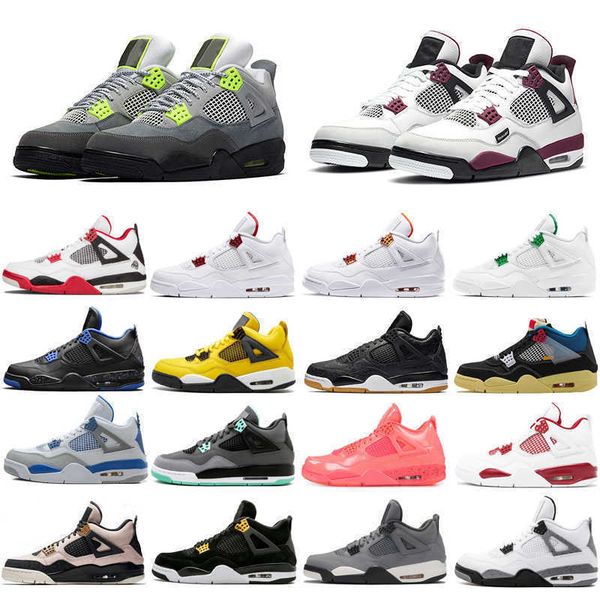 

basketball shoes sneakers sports trainers pure money bred royalty fire red comfortable cactus jack 4 men