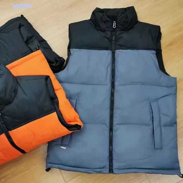 

fashion men vest coat down cotton waistcoat parkas designs mens and women's no sleeveless jacket puffer autumn winter casual coats coup, Blue;gray