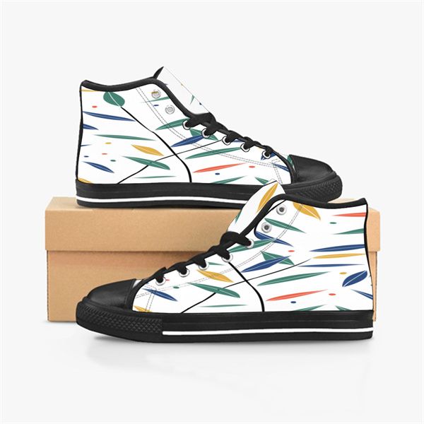 

mens custom shoes designer canvas women sneakers hand painted red fashion shoe mid trainer