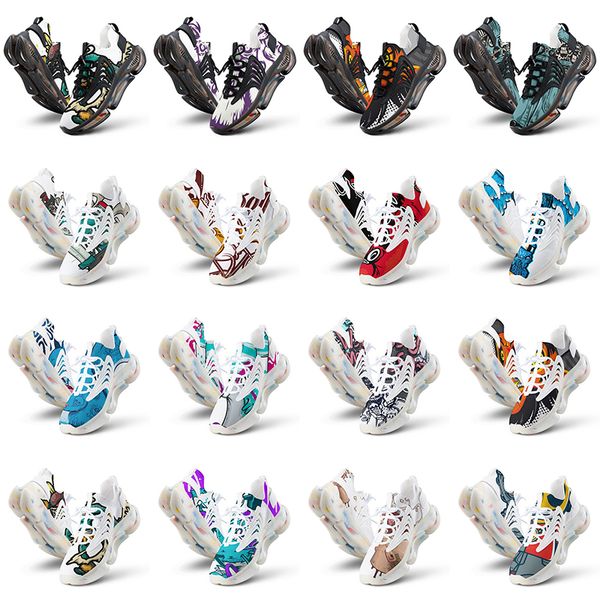 

shoes women men running custom artoon animal design diy word black white blue red mens trainer 0177997 s118 s