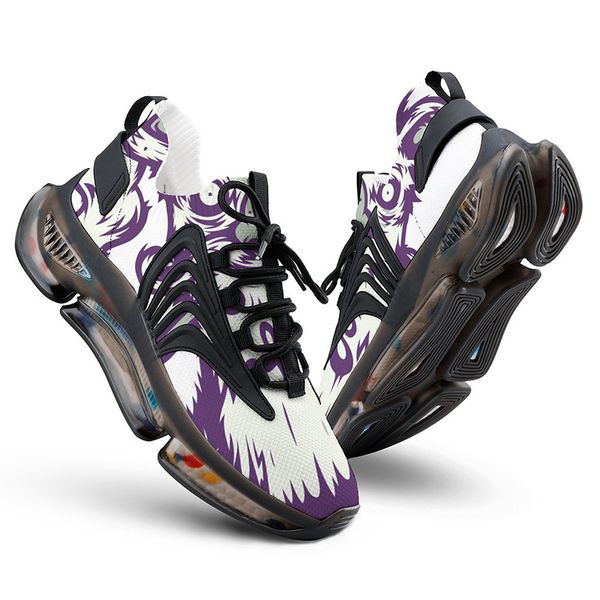

2023 diy custom shoes classic shoes accept customization uv printing breathable men women flower embroidery sports trainer