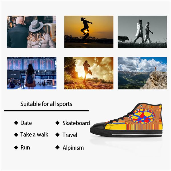 

diy custom shoes men classic canvas high skateboard casual uv printing black women sports sneakers waterproof fashion outdoors accept custom