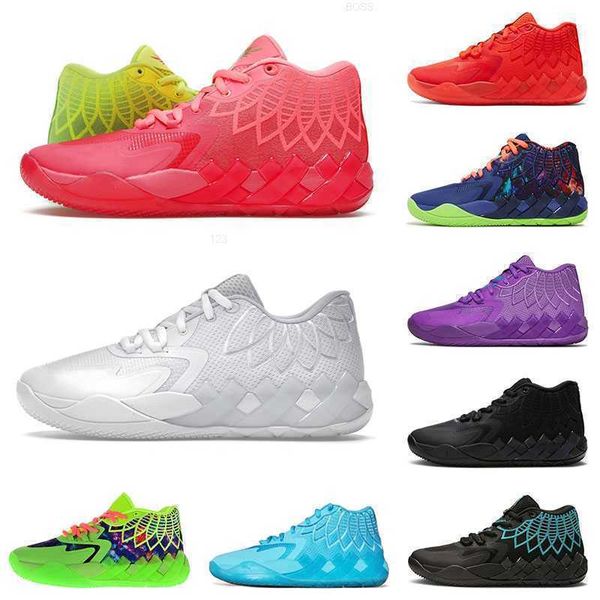 

lamelo ball shoe rick and morty mb 01 basketball shoes for men black blast buzz city galaxy not from here rock ridge red purple designer