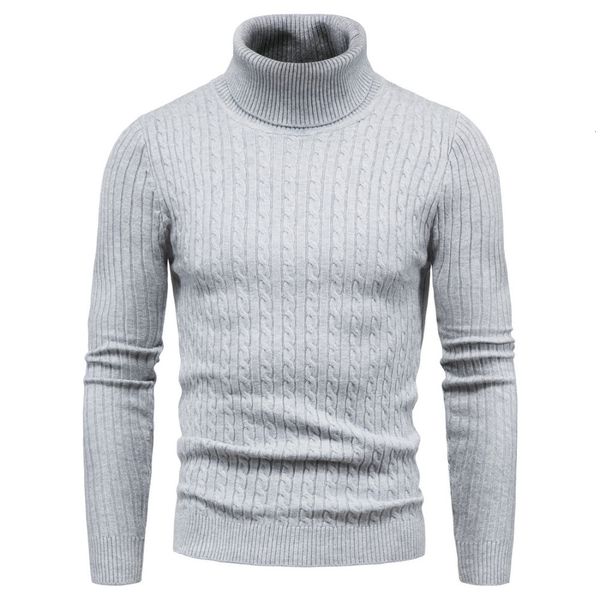 

men's sweaters autumn and winter turtleneck warm fashion solid color sweater sweater slim pullover men's knitted bottoming shirt 2, White;black