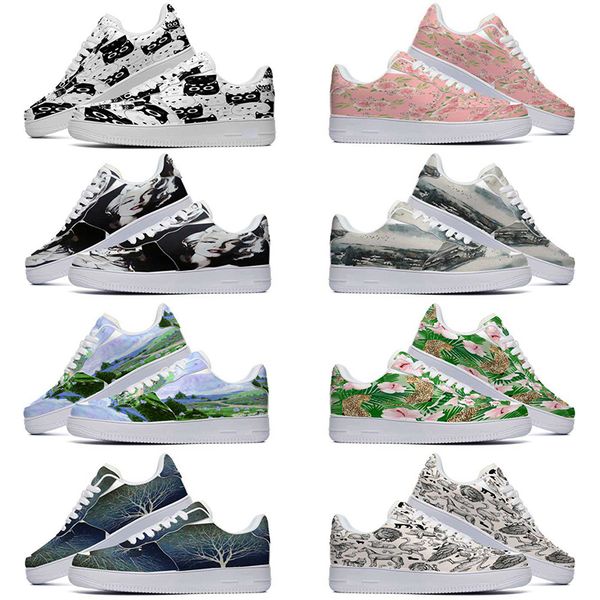 

designer custom shoes casual shoe men women hand painted anime fashion mens trainers sports sneakers color102