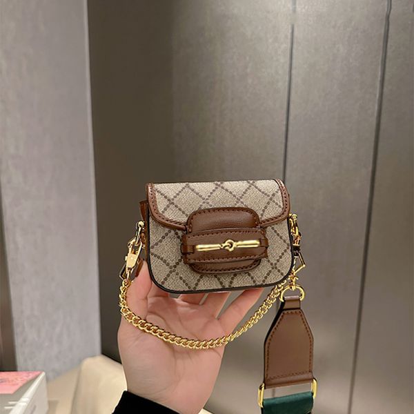 

designer bags women new fashion mini chain saddle leather clutch purse crossbody shoulder bag 2022