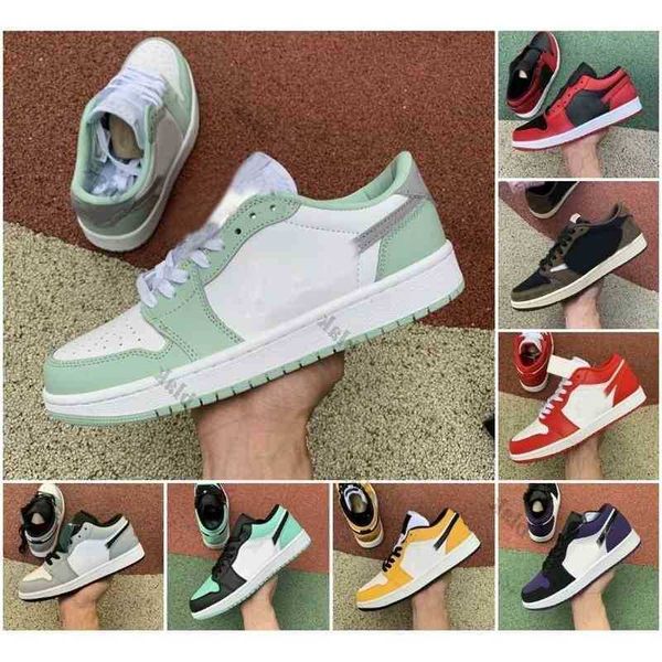 

2021 game royal 1 mens basketball shoes low court purple white red shadow glow bred gray black toe designers 1s womenlc3e