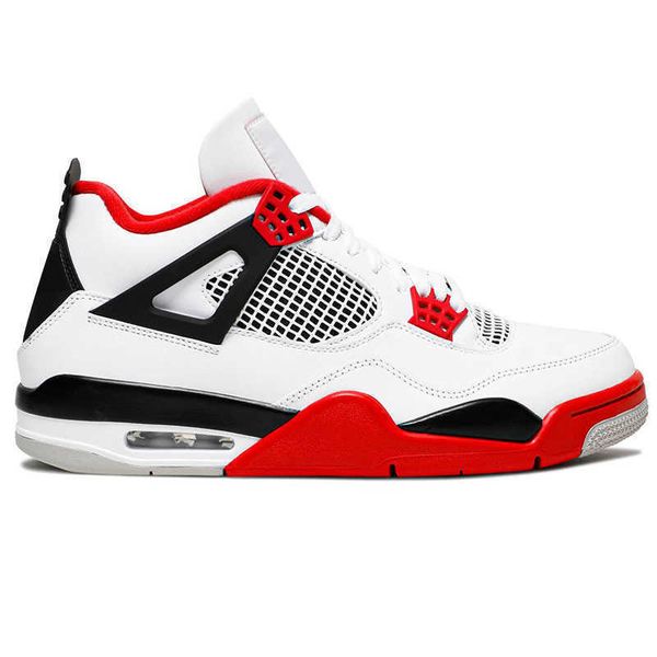 

basketball shoes starfish trainers sneakers fire red travis sail big size bred 4 with box jumpman 4s women mens us 13530h2srb, Black