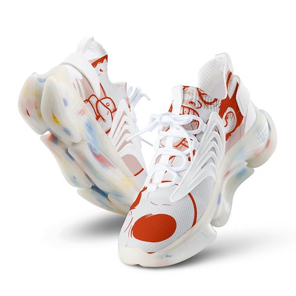 

2023 diy custom shoes classic shoes accept customization uv printing breathable men women flower embroidery anti-wrestling sports sneakers