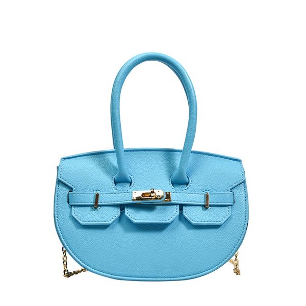 

2023 designer bags the tote design handheld women's bag new button shell simple pattern crossbody shoulder bag
