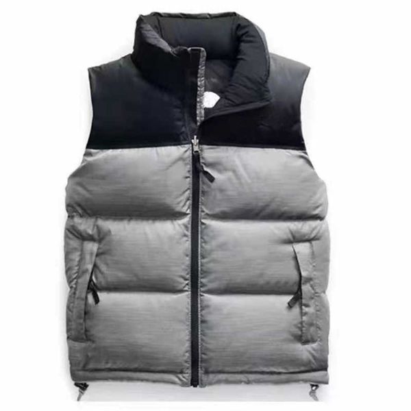 

fashion men vest down cotton waistcoat designs mens and women's no sleeveless jacket puffer autumn winter casual coats couples vests ke, Black;white