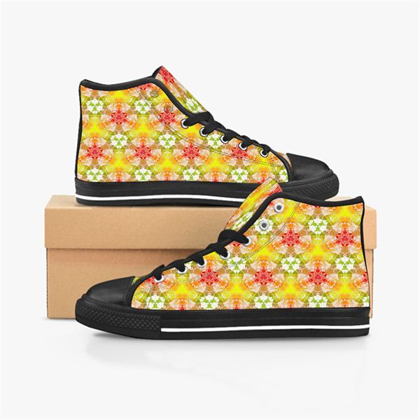 

casual casual sneakers custom shoesshoes men designer canvas women fashion black orange mid cut breathable walking jogging trainers color422