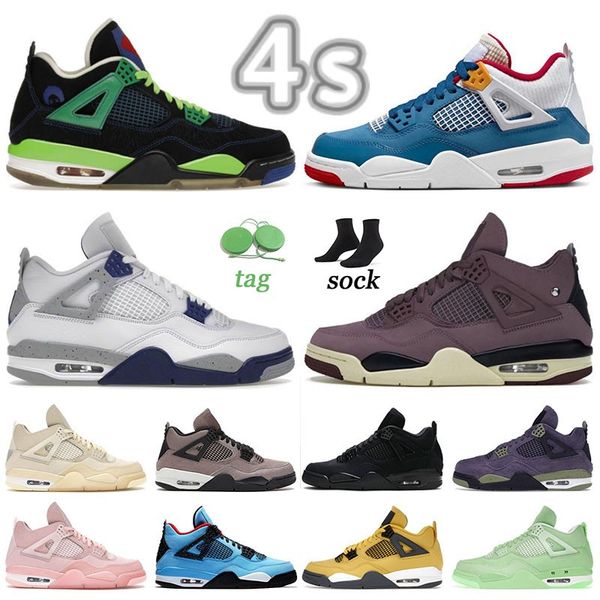 

jumpman 4 fasshion basketball shoes 4s minight navy university blue messry room violet ore doernbecher miltary black cat militaryblack