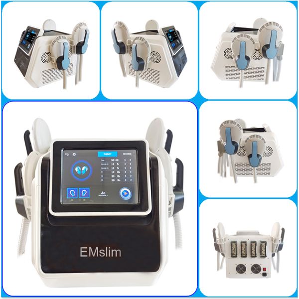

4 handles ems muscle stimulator emsl machine body slimming sculpt for muscle building and fat burning machines