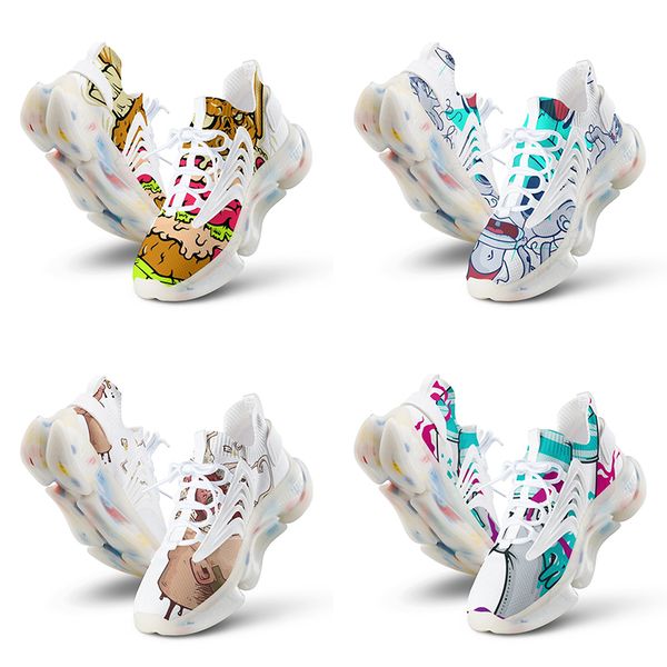 

2023 diy custom shoes for mens womens running shoes provide pictures to accept customized design multicolor white black purple sport sneaker