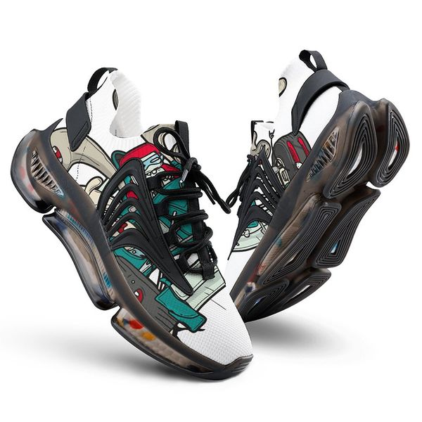 

2023 diy custom shoes classic shoes accept customization uv printing breathable mens womens durable sport trainers