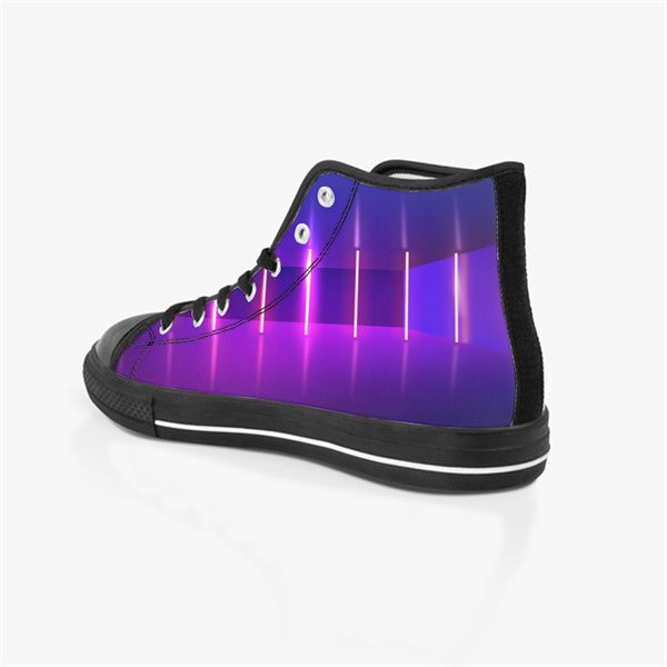

men shoescanvas custom dress shoes sneakers women fashion black orange mid cut breathable sports walking jogging color2862862