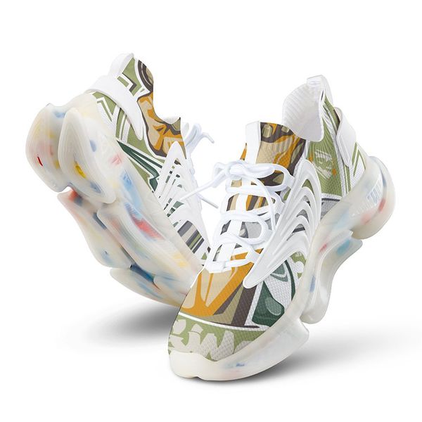 

2023 diy custom shoes classic shoes accept customization uv printing breathable mens womens soft anti-wrestling sport sneaker