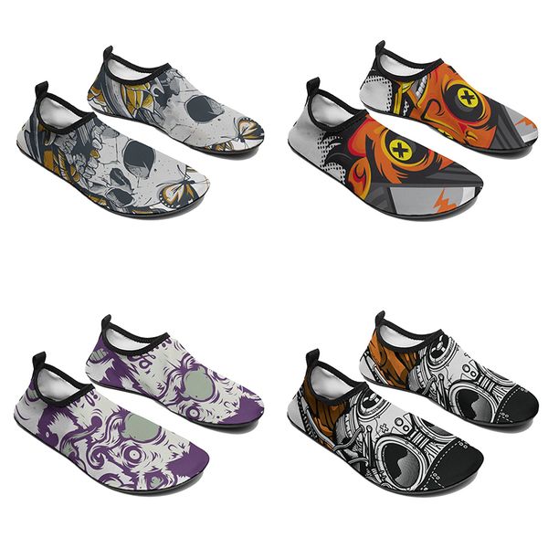 

men women custom shoes water shoes diy accept to customization white black blue comfortable sneakers