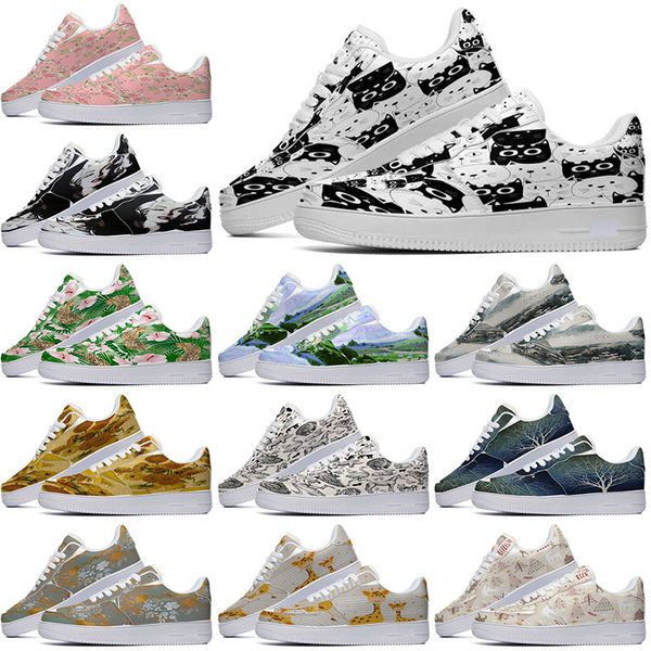 

designer custom shoes casual shoe men women hand painted anime fashion mens trainers sports sneakers color21