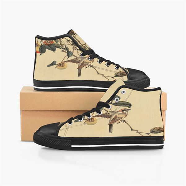 

mens custom shoes designer canvas women sneakers hand painted fashion mid trainer