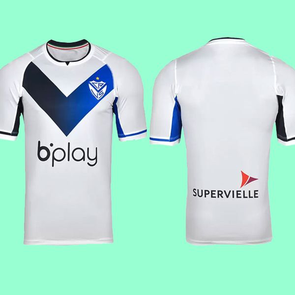 

22 23 velez sarsfield soccer jerseys almada abram jonson men al varez giannetti home shirt short sleeves camiseta de futbol uniforms, Black;yellow