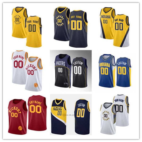 

basketball jerseys indiana''pacers''custom mens womens youth 10 kendall brown 16 james johnson 3 chris duarte 24 buddy h, Black;red