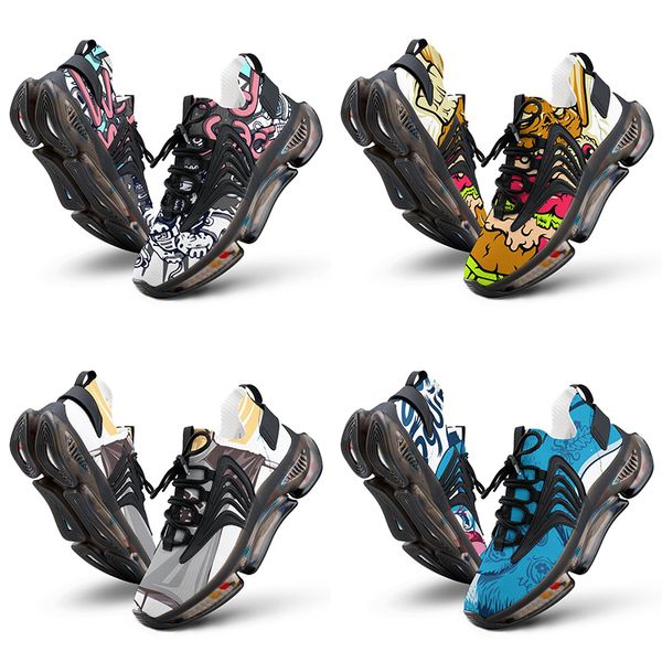 

diy custom shoes for mens womens support to customization designer multicolor white black runner trainer sport sneakers