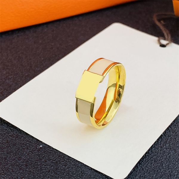

extravagant simple love ring gold silver rose colors stainless steel couple rings fashion mens women designer jewelry lady party gifts engag