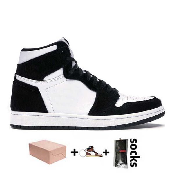 

basketball shoes womens trainers new quality twist mid chicago toe lucky green high low jumpman mens with box 2021 obsidian unc, Black