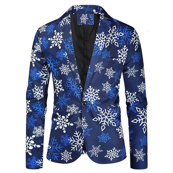 

mens suits blazers blue printed suit jacket for men to wear christmas fashion casual costume homme red black blazer masculino 221117, White;black
