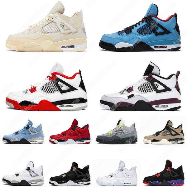 

4 basketball shoes 4s university blue black cat fire red mens womens trainer sports sneakers