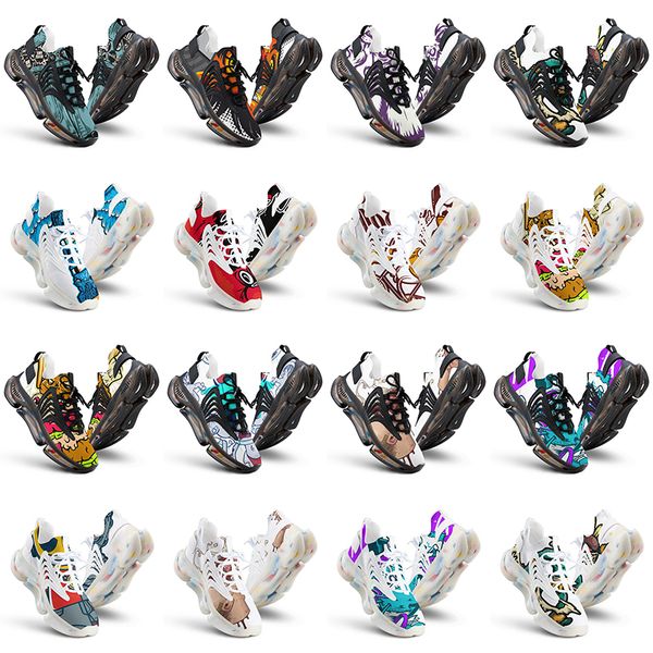 

shoes custom women running men artoon animal design diy word black white blue red mens trainer 0277624 s949 s