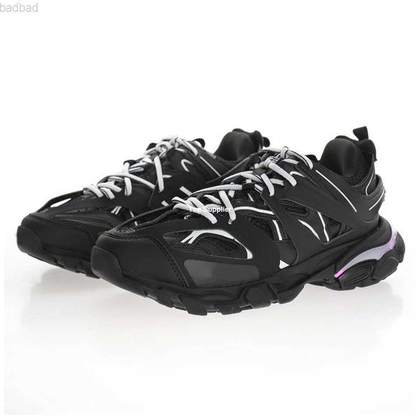 

luxury balencaigass dress shoes trainers sports shoe track 3 mens designer womens sneakers 3.0 men women paris sneaker, Black