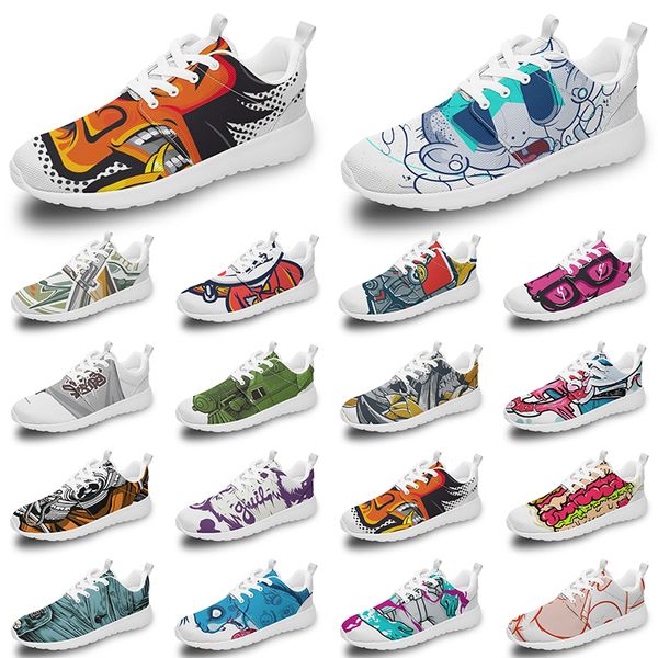 

shoes men women 2023 running ustom shoe diy outdoor sneakers customized mens trainers color99 s, Black