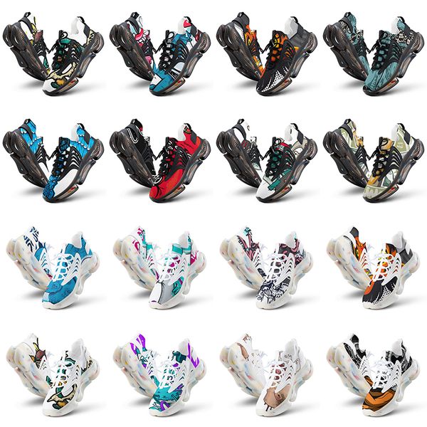 

running women custom shoes casual men artoon animal design diy word black white blue red mens trainer 0243555 s514 s