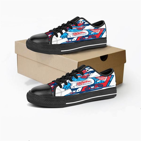

men women diy custom shoes low canvas skateboard sneakers triple black customization uv printing sports sneakers br180
