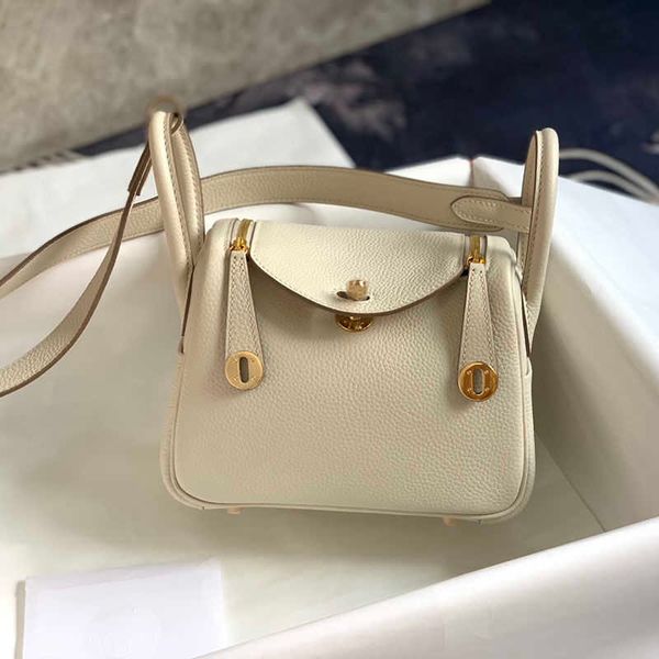 

designer herme handbags togo leather mini lindi lychee pattern leather womens single shoulder messenger bag pillow medicine 38i3