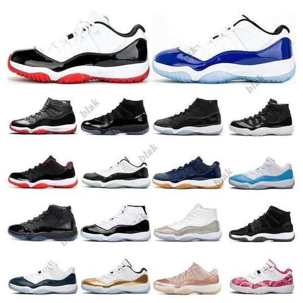 

mens trainers basketball shoes sports sneakers outdoor fashionmqao white bred gym red gamma blue unc cap 11s concord and gown womens, Black