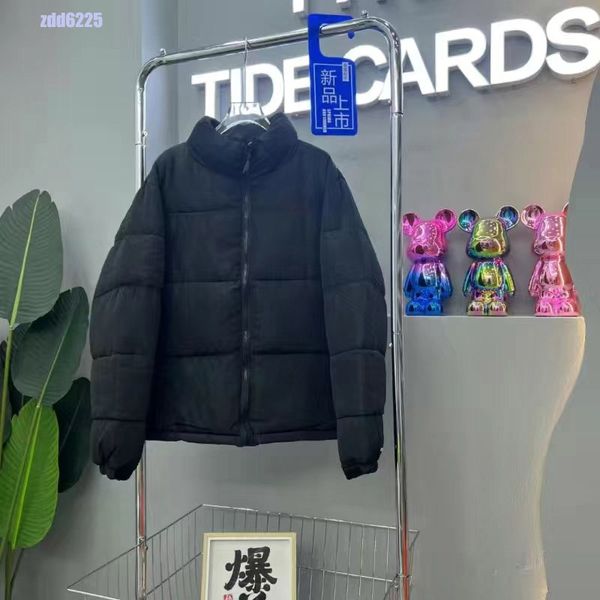 

mens black purffer jacket parka coat double-sided down jacket warm and windproof outerwear thickened to resist the cold winter jackets quali, Blue;gray