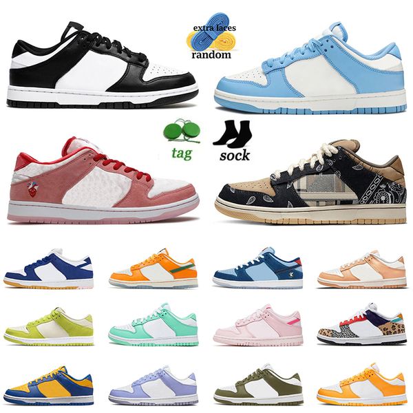 

classic og mens womens lows dunks running shoes 2023 new platform medium olive black white why so bad grey fog coast cactus jack chunky skat